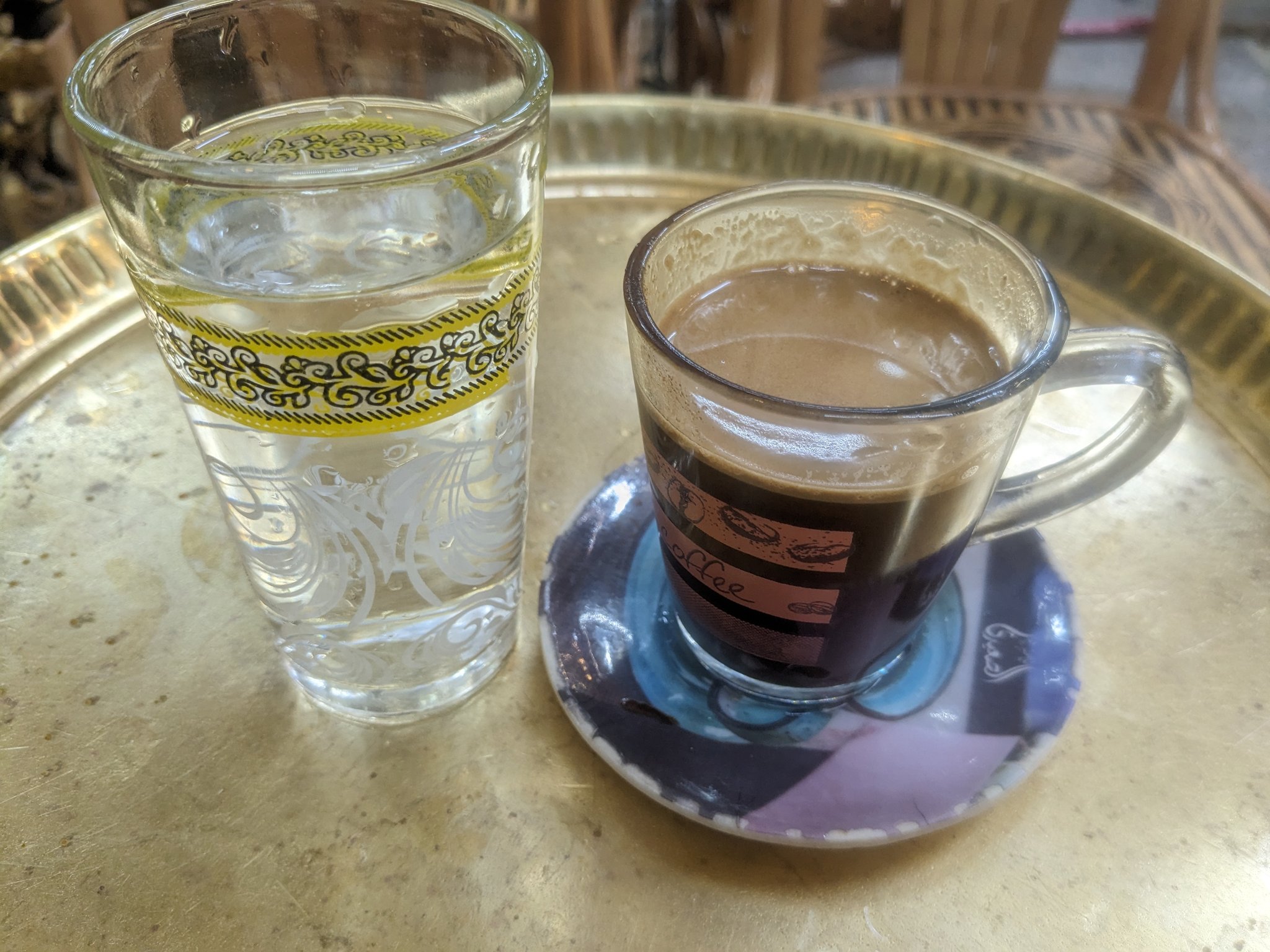 El Fishawy Cafe のコーヒー