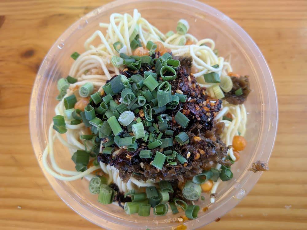 重慶の涼麺
