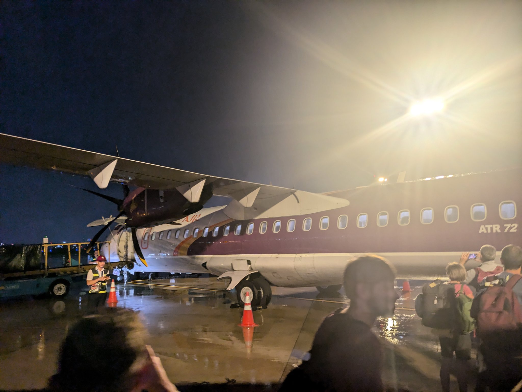 カンボジア・アンコール航空の機体
