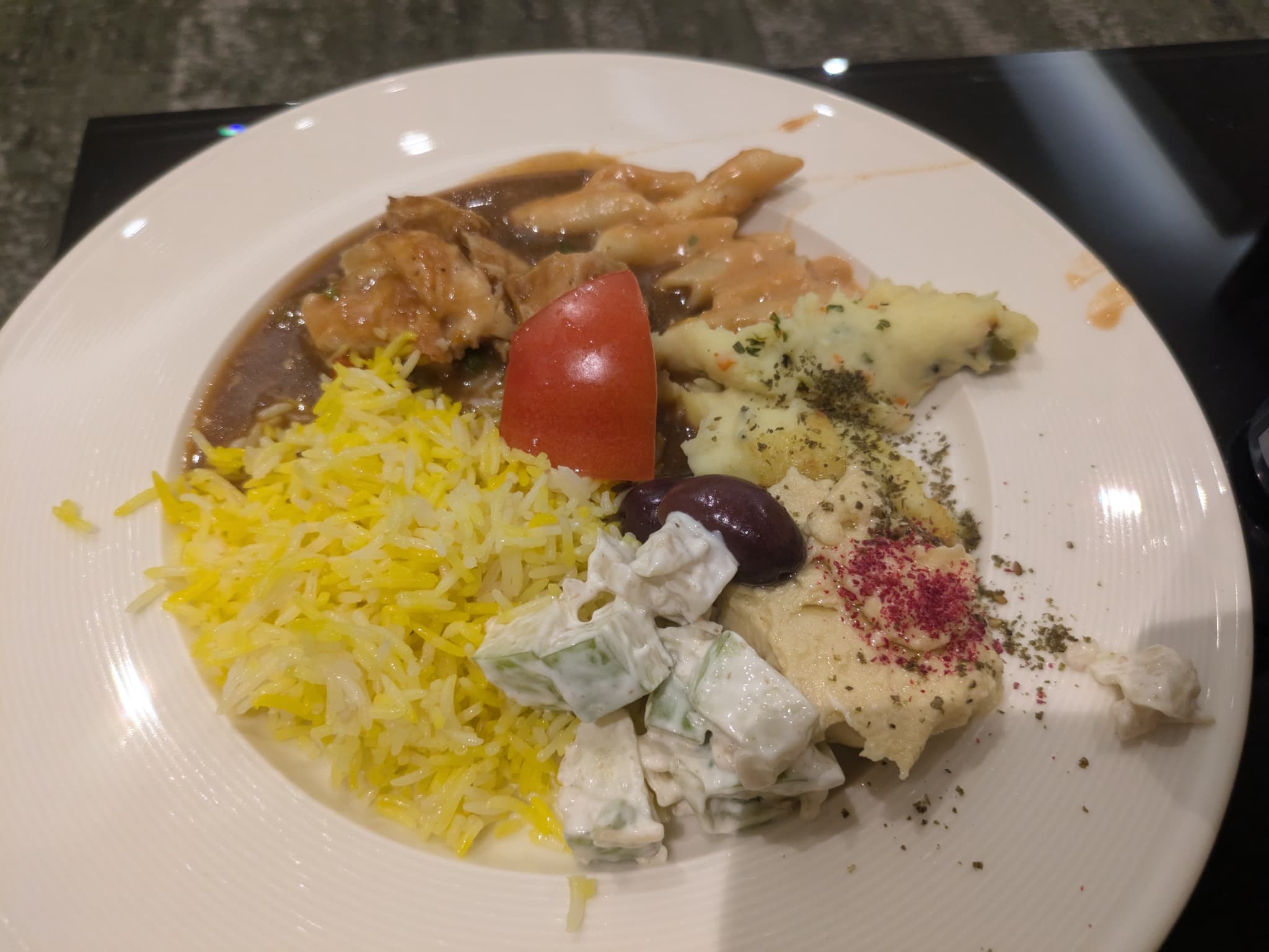 Plaza Premium Lounge の料理
