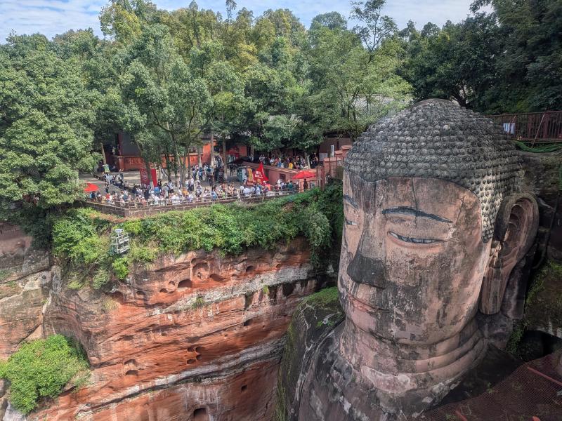 Featured image of post 【楽山大仏】重慶/成都から日帰り弾丸観光（5時間）