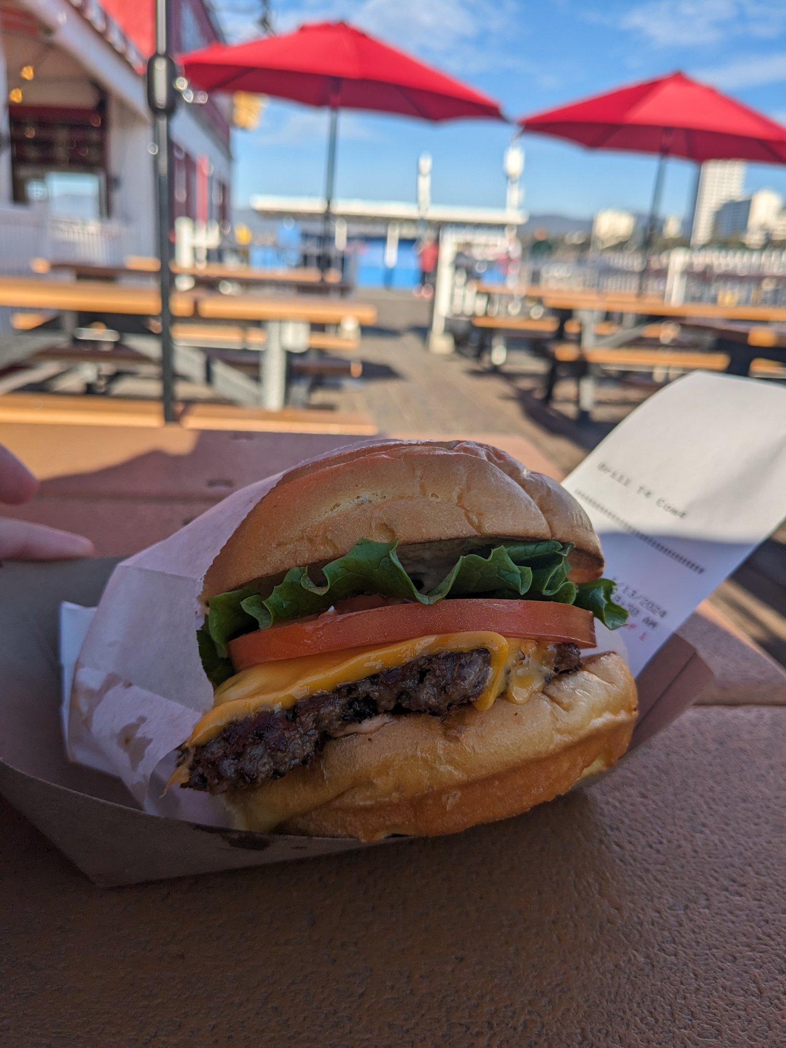 Pier Burger のハンバーガー