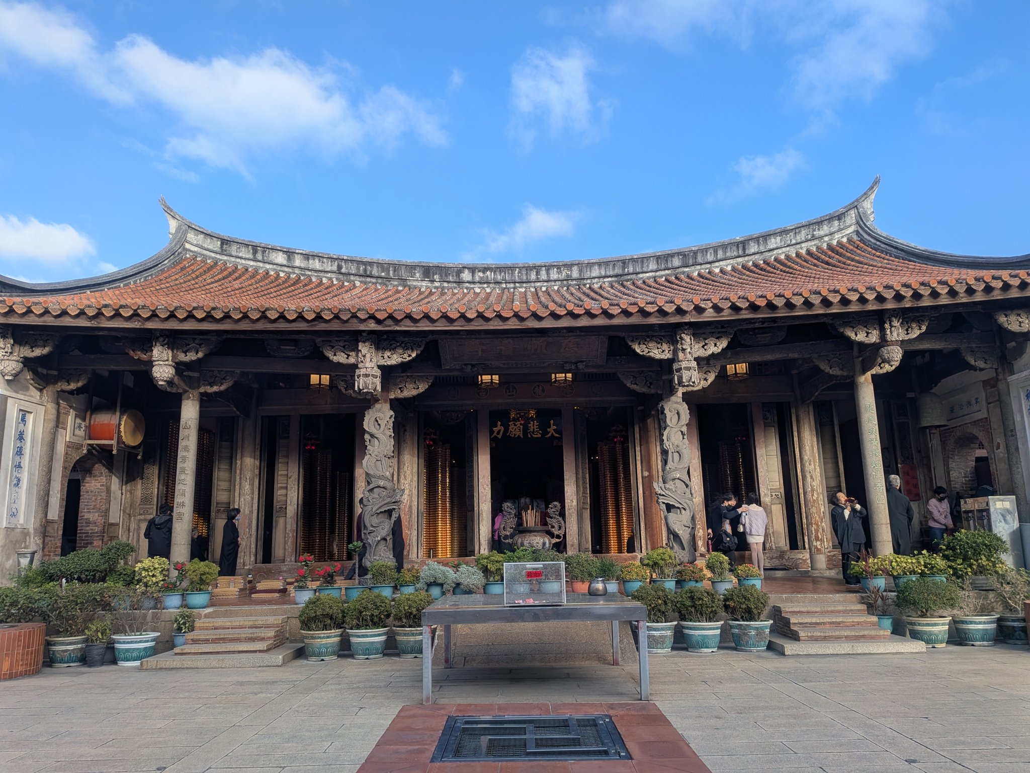 鹿港龍山寺の本堂