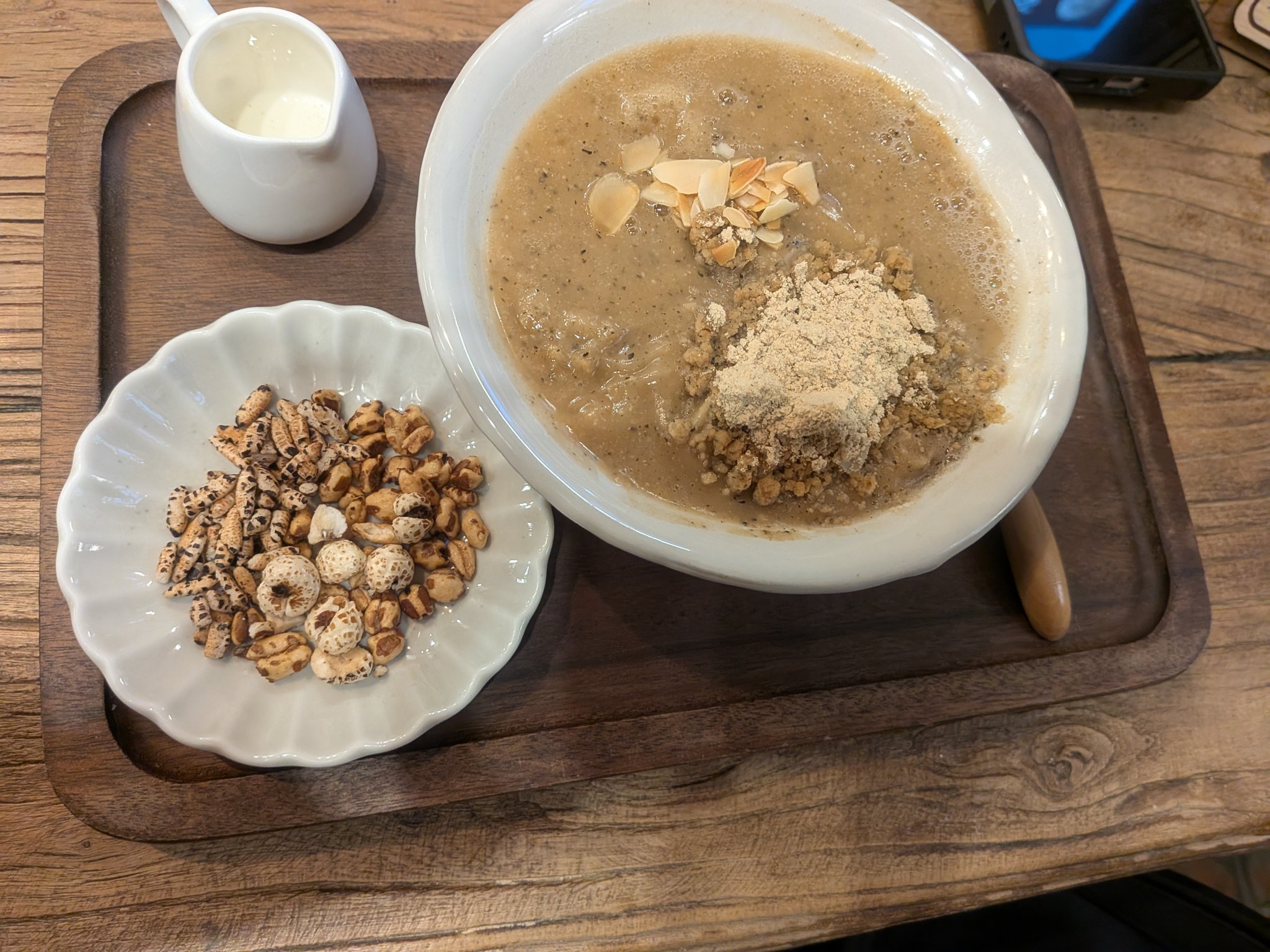 温かい麵茶