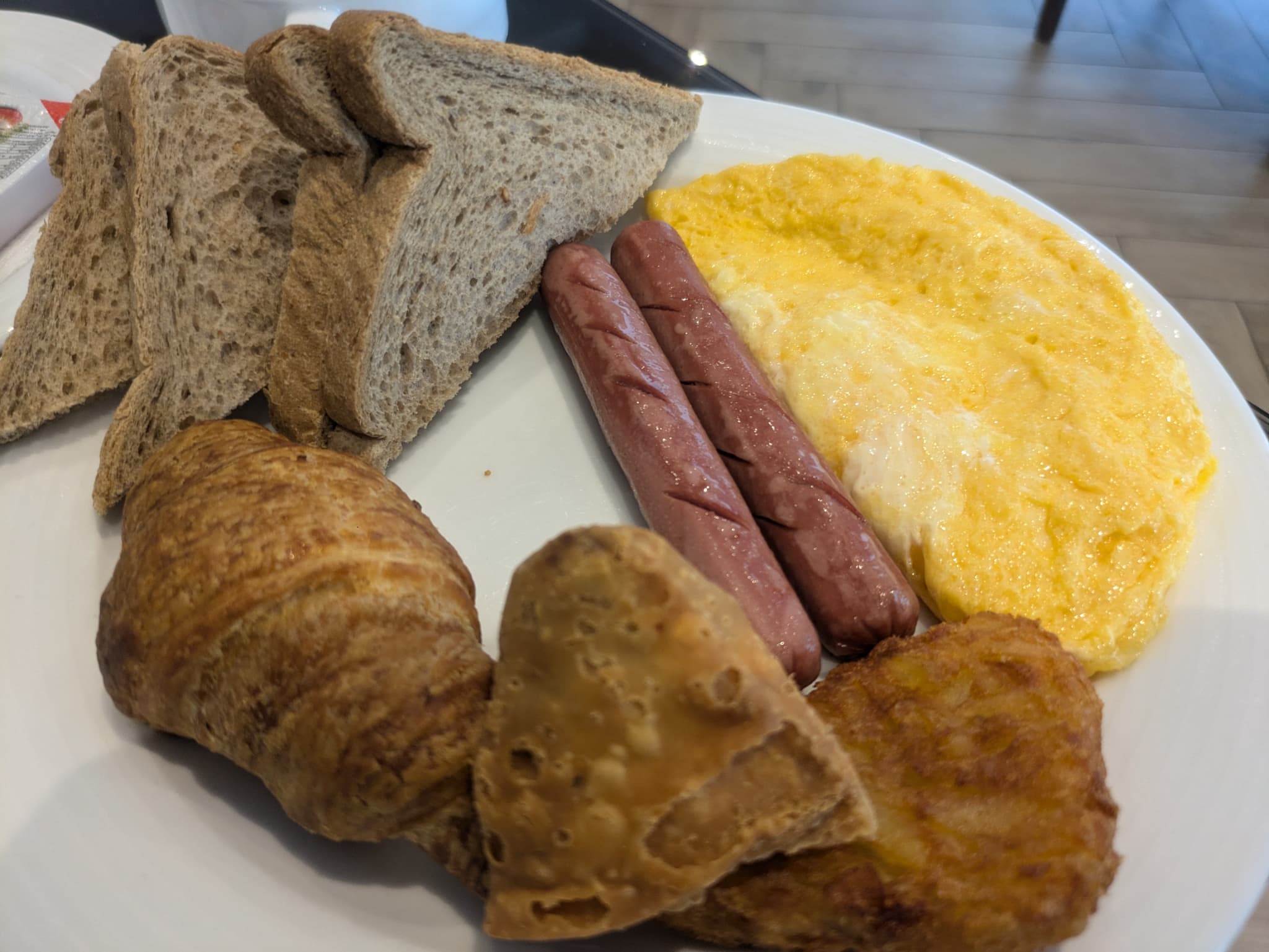 Naseem Hotel の朝食