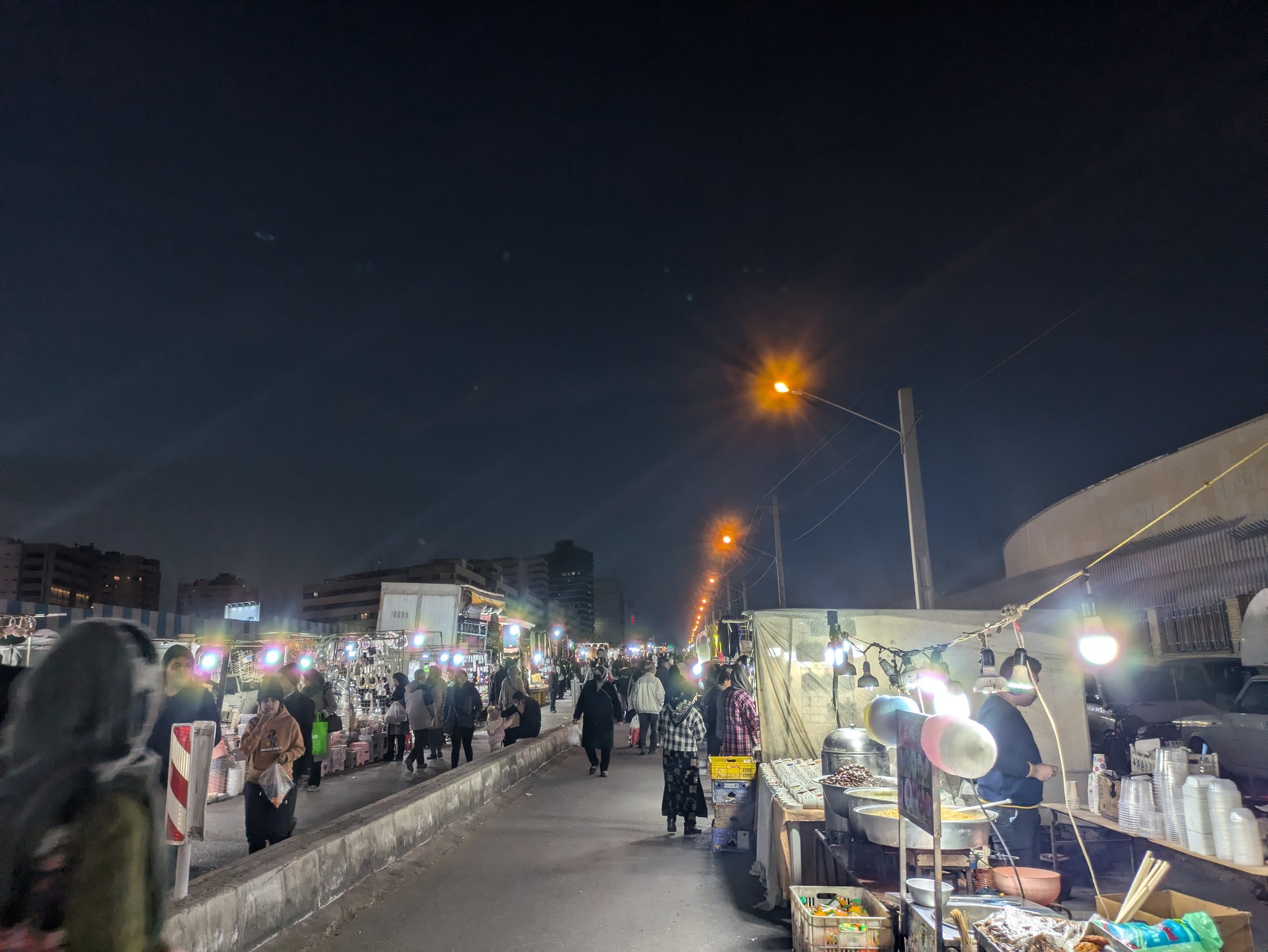 シーラーズの夜市