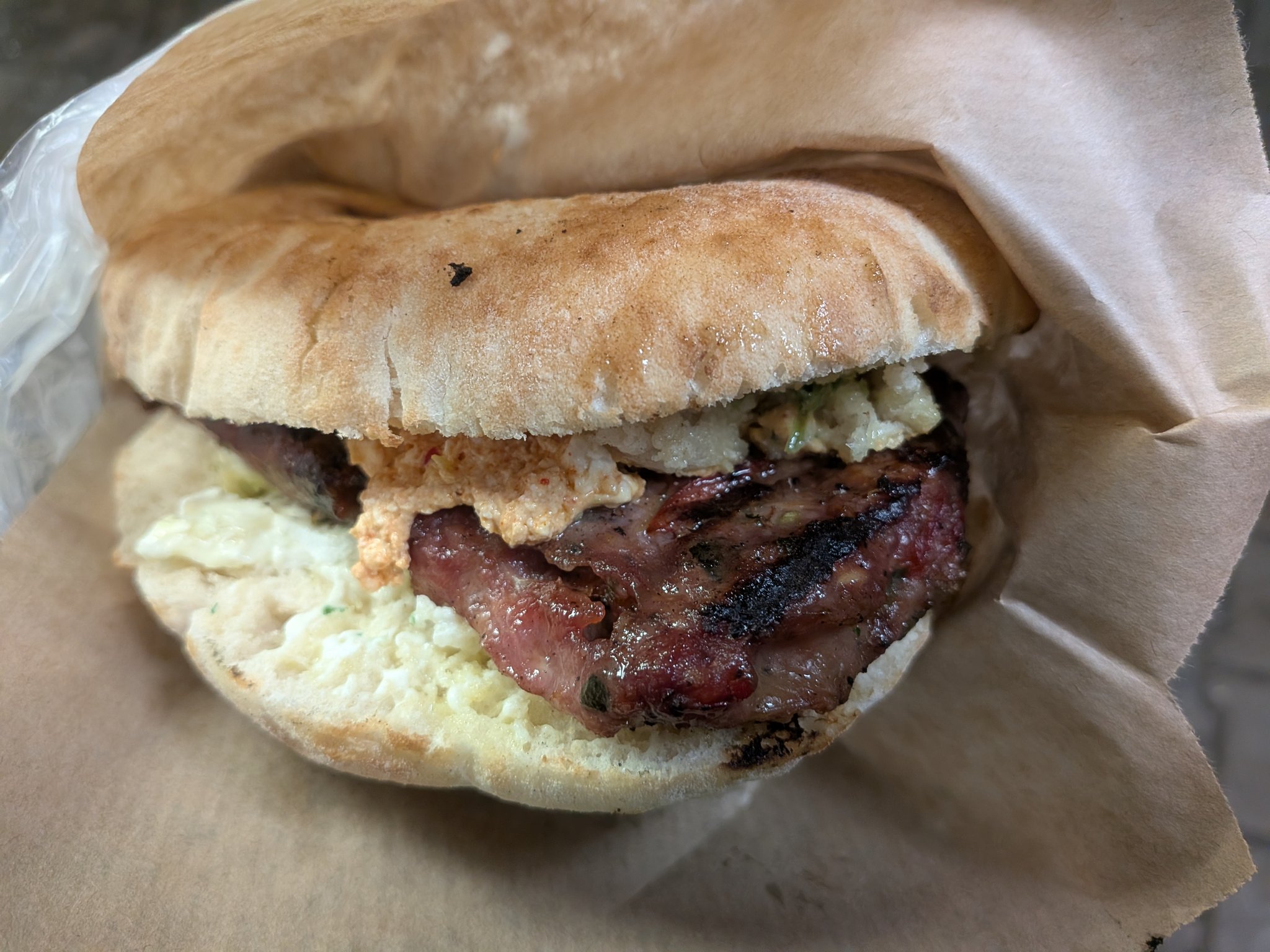 ソフィアで食べたケバブバーガー