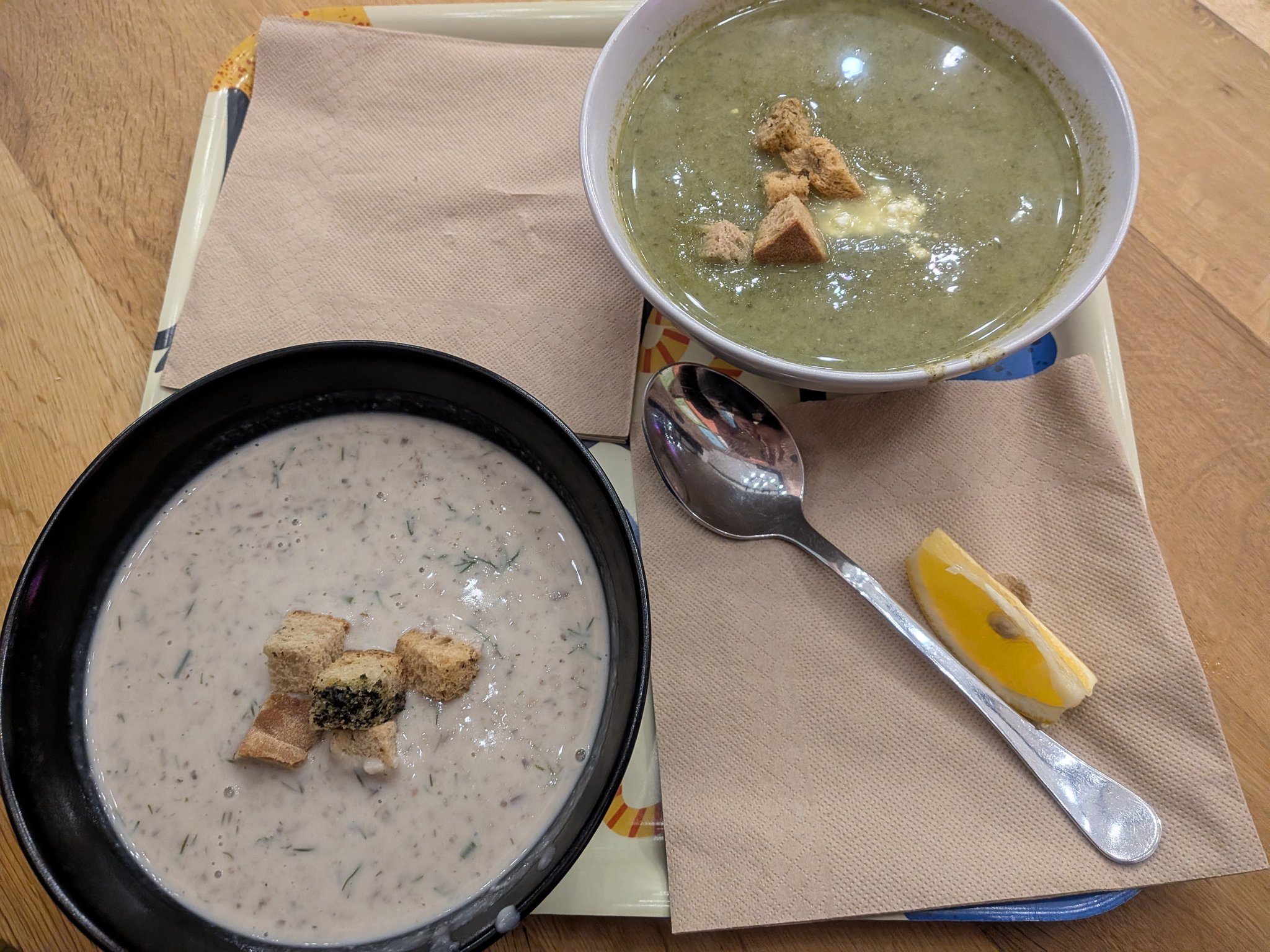 ソフィアのカフェのスープ