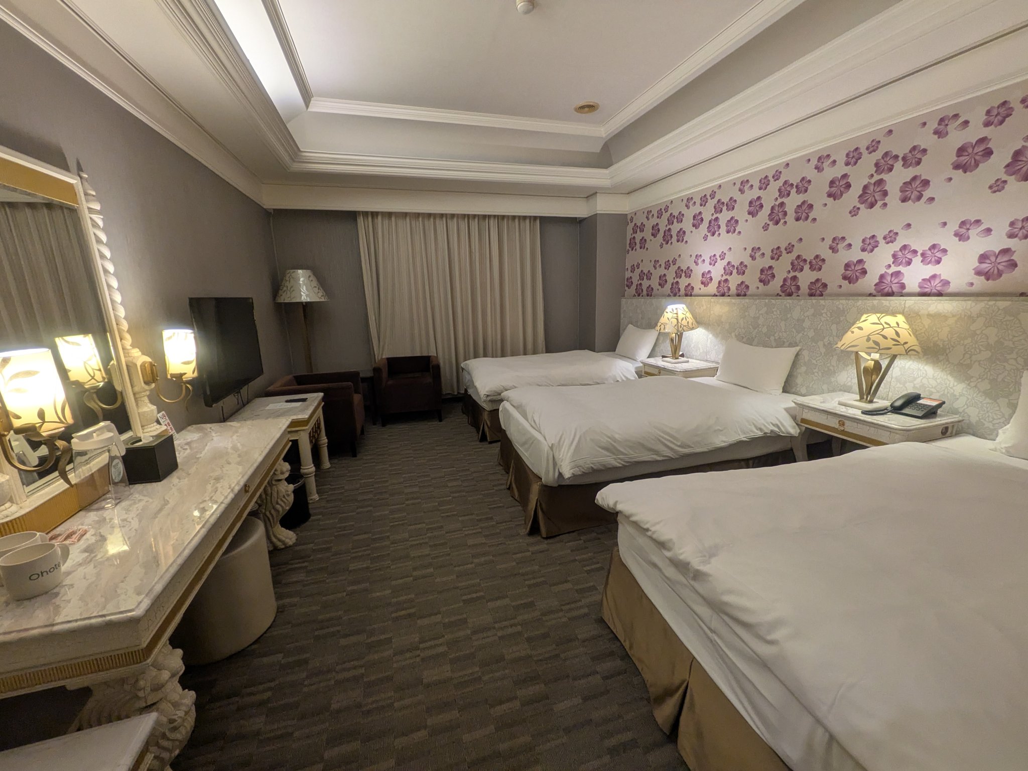 Ohotel 麗加園邸の客室