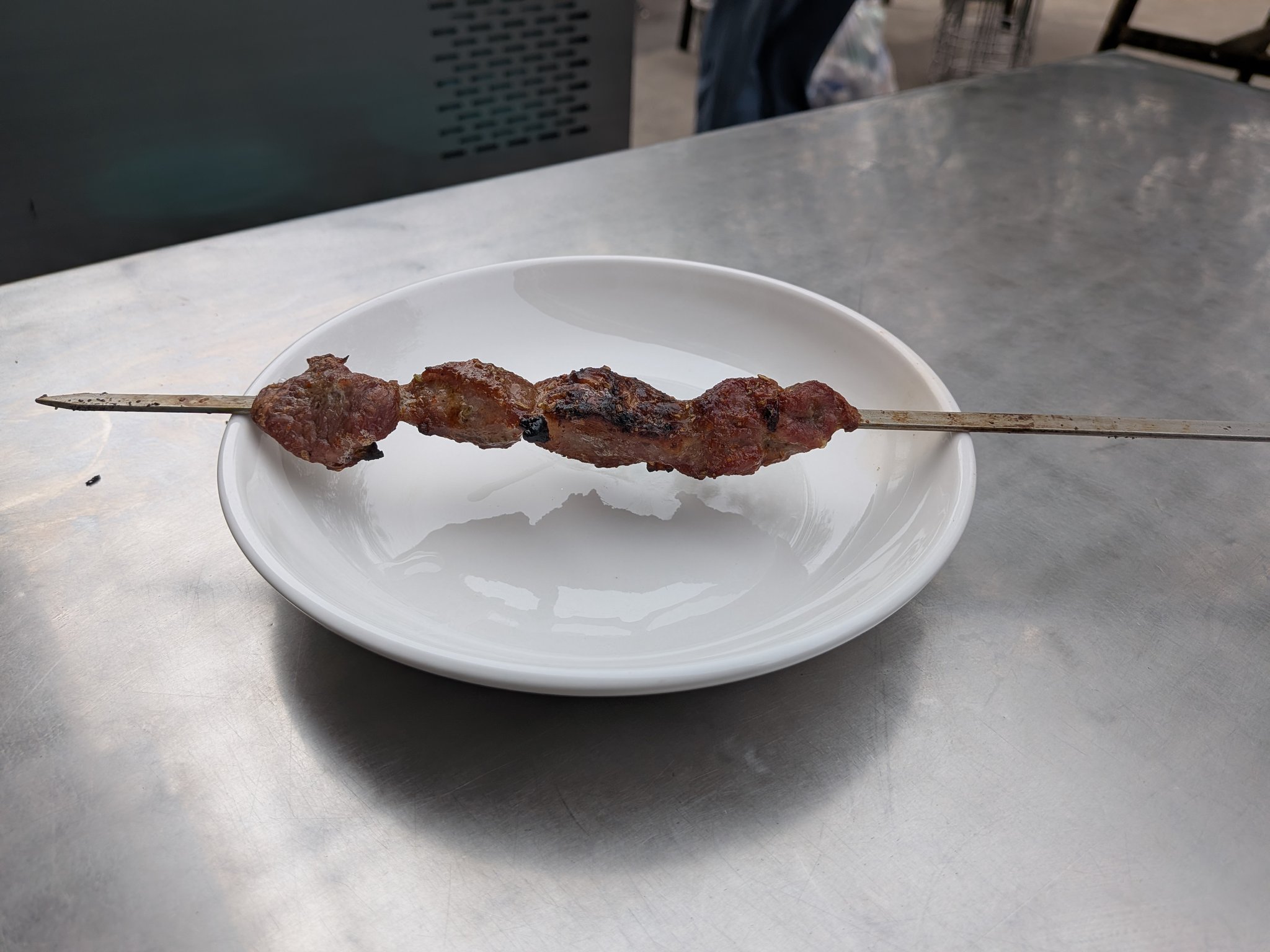 トルファンで食べた羊肉串