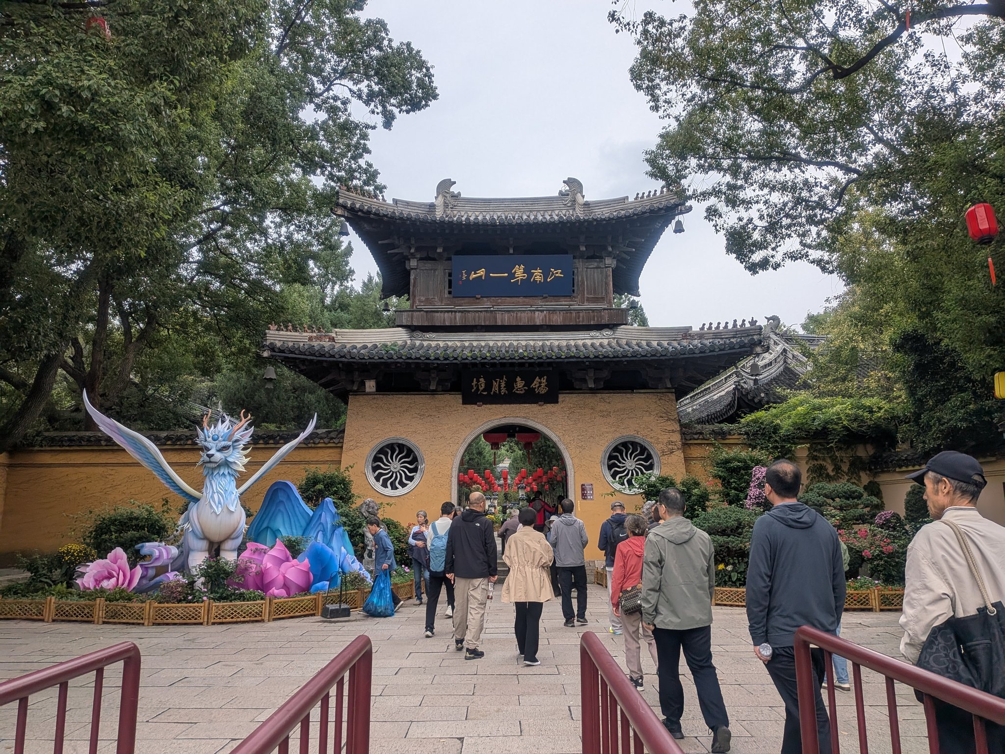 惠山古鎮の祠堂