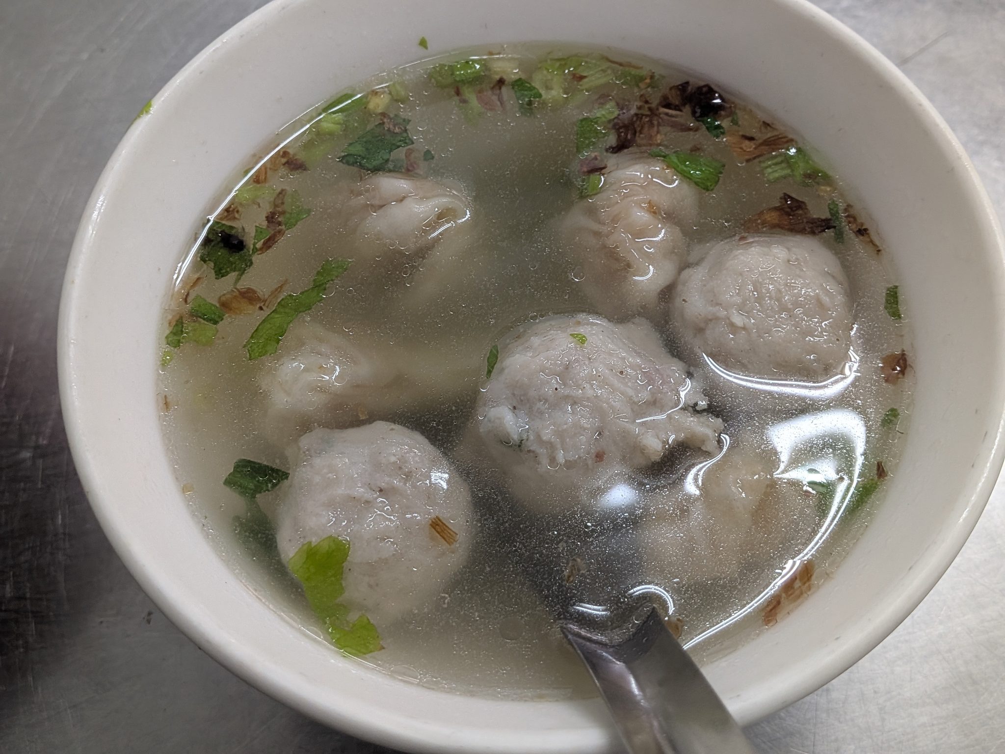 礁渓のフィッシュボールスープ(魚丸湯)